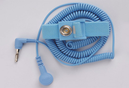 淺藍色單回路靜電手腕帶