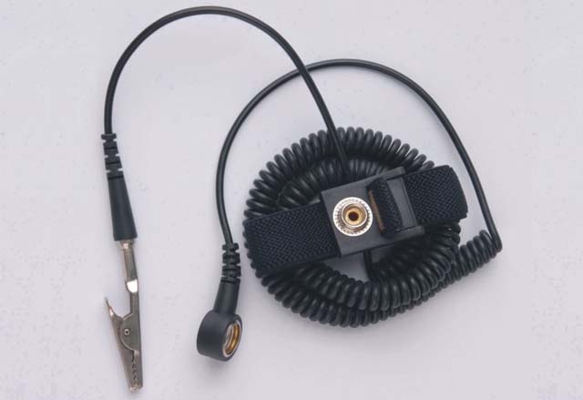 單回路帶鱷魚夾防靜電有繩手環(huán)